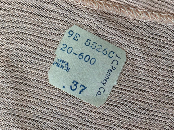 New Old Stock Slip (OPA Rationing Tag) <br> (31"-34" Bust)