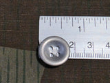 Original Army Trouser Buttons Dished Metal 18mm 4 Hole