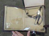 East German Leather Map Case