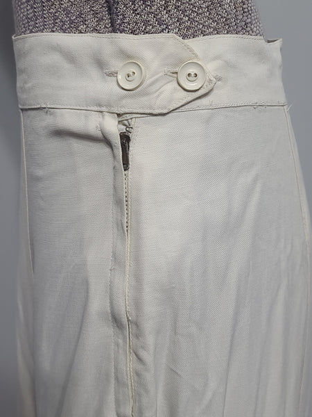 NNC Navy Nurse White Uniform Jacket and Skirt <br> (B-33" W-25" H-33.5")