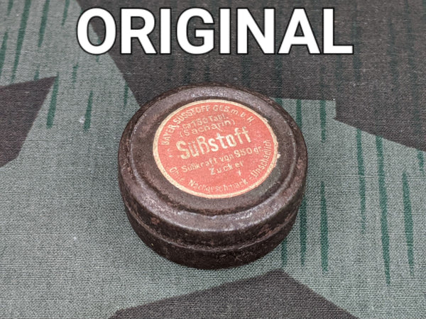 Süßstoff Saccharin Repro Tin Full (Restock coming Summer 2025)