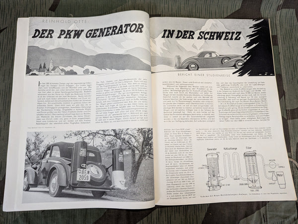 Motor Schau Magazine July 1942 Heft 7