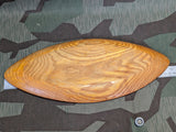 Unser Täglich Brot Gib Uns Heute German Wood Oval Bread Plate