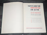Sonnabend Sonntag in Auto Dresden Touring Book 1935
