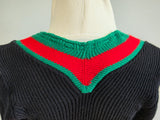 German Traditional Knit Cardigan Sweater (Same Style as BDM) Small/Medium