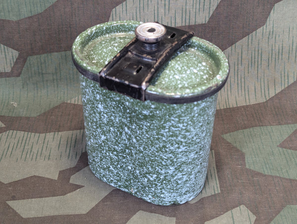 Green Enamel Food Container DRP