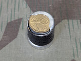 Spring Loaded Reichsmark Coin Holder with 3 Coins
