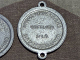 WHW Coat of Arms Charms 1942/43 Ahrweiler and Wittlich