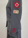 American Red Cross Motor Service Uniform Jacket & Skirt (AS-IS) <br> (B-38" W-28" H-38")
