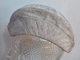 WAVES Seersucker Garrison Cap (Size 21)