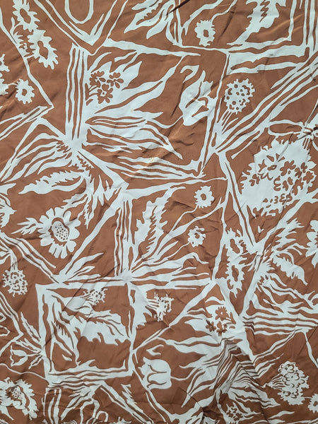 Harvest Print Dress <br> (B-36" W-30")