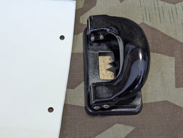 Leitz No. 58 Hole Punch Working
