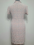 Symbols Novelty Print Dress <br> (B-41" W-35" H-41")