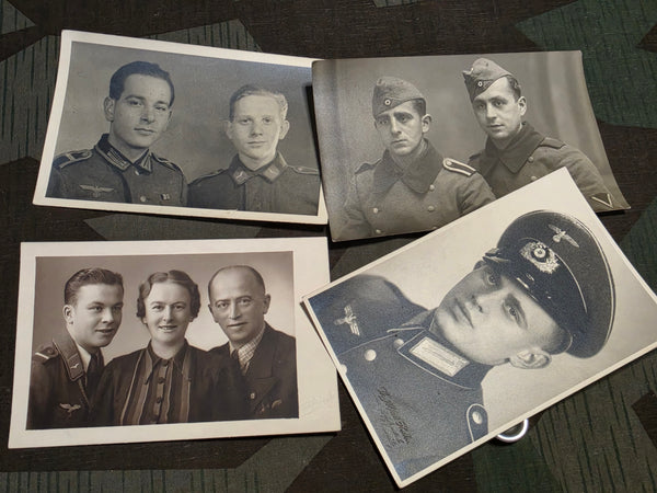 Random Soldier Portrait Photo Postcard