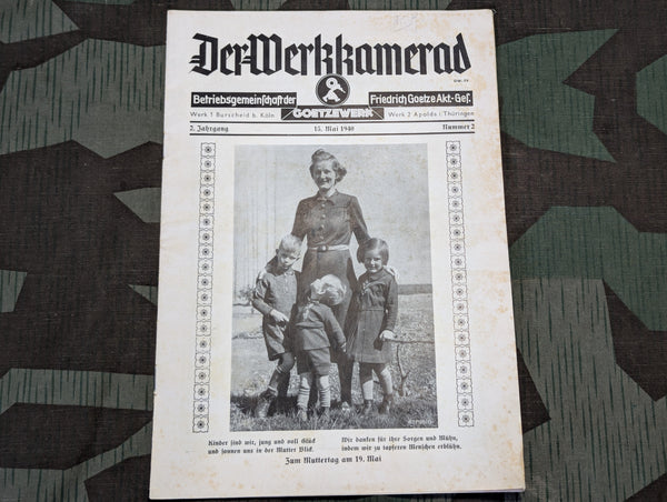Der Werkkamerad 15 May 1940