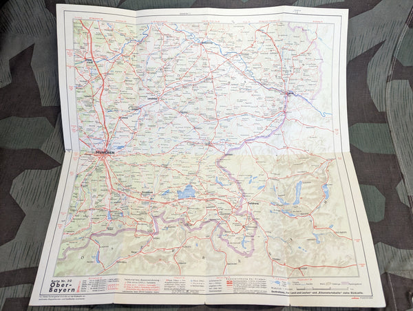 Original Shell Map of Ober Bayern
