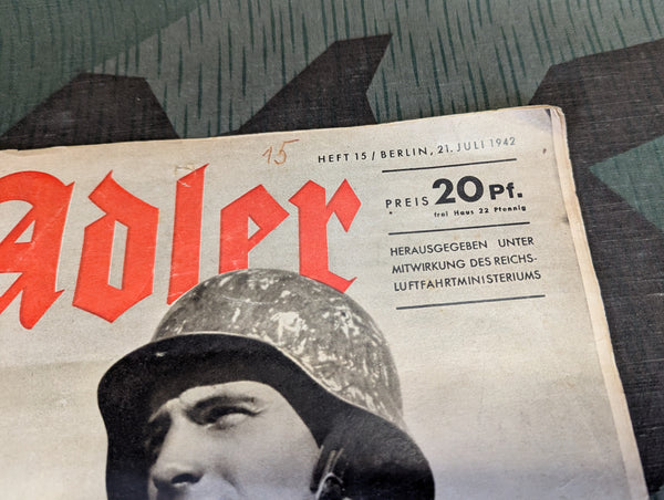 Der Adler Magazine 21 Juli 1942 Heft 15