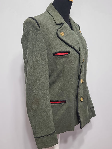 Men's Trachten Jacket Made from Uniform Materials