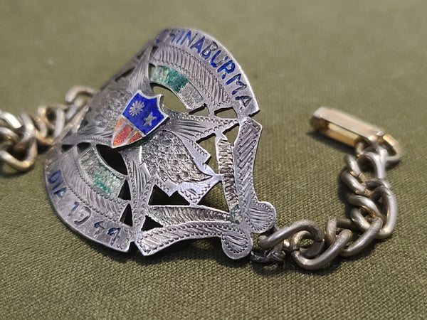 China Burma India CBI 1944 Sweetheart Bracelet