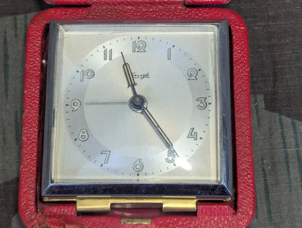 Kienzle D.R.P. Pocket Travel Alarm Clock WORKING