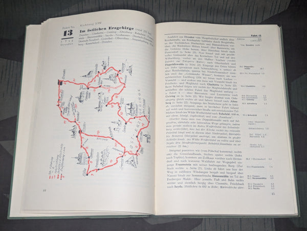 Sonnabend Sonntag in Auto Dresden Touring Book 1935