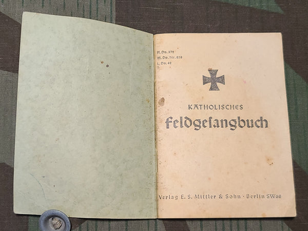 Soldier's Catholic Feldgesangbuch Song Book