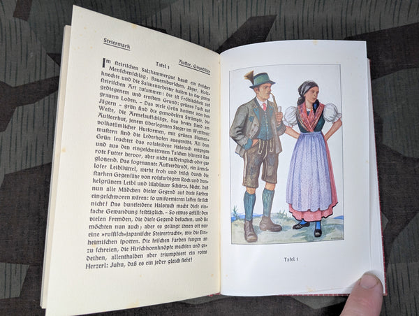 Alpentrachten Unserer Zeit Traditional Clothing Book 1937