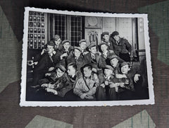 German Fraternity Group Photo with SA Man