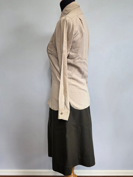 Nurse Uniform Grouping: Ike Jacket, Skirt, Hat, Blouse and Tie <br> (B-38" W-26.5" H-37")