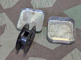 Original Olympia Typewriter Ribbon Tin and Empty Spool