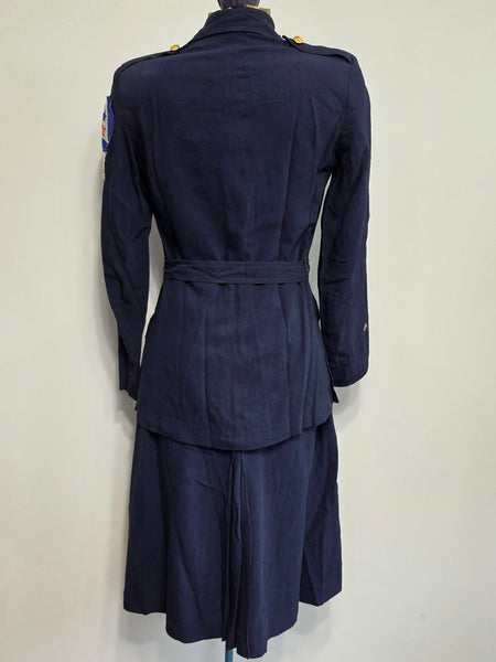 Citizens Defense Corps Women's Defense Volunteer Uniform (Jacket, Skirt & Hat) <br> (B-35" W-24" H-32")