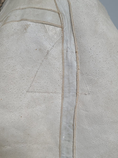 German Winter Lamb Coat G.I. Used