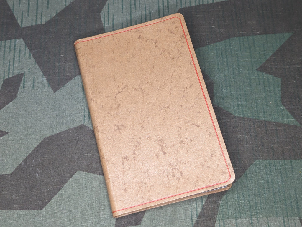 German Notebook Design German Graph Paper Notebook & Pencil