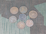 Imperial German Pfennig Coins WWI & Earlier (Lot of 7)