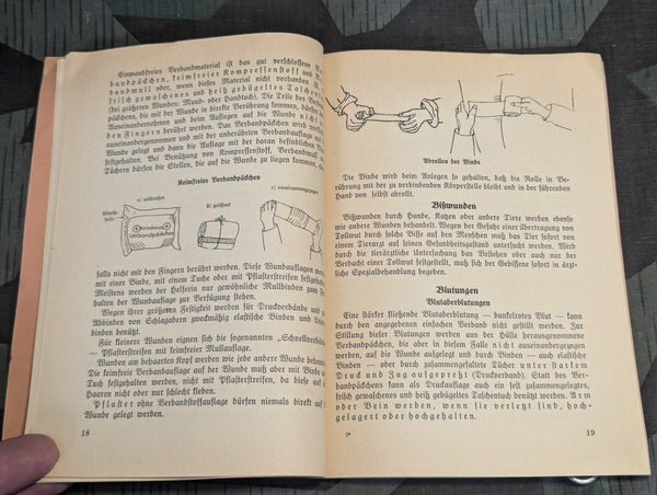 Erste Hilfe Luftschutz Book