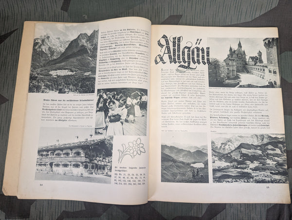 NS Gemeinschaft Kraft durch Freude Urlaubsfahrten 1937 Gau Sachsen