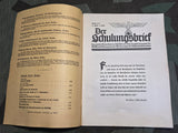 Der Schulungsbrief NSDAP Magazine August 1937 Church & State