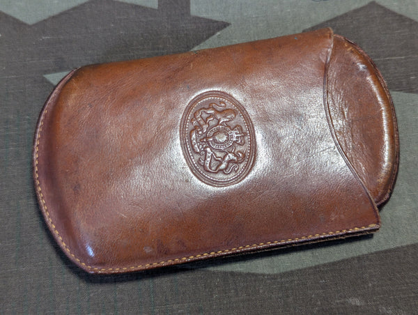 Shaving Mirror in Leather Case
