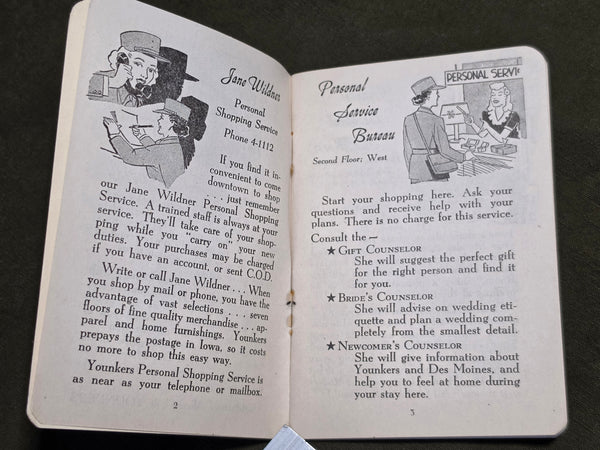 Younkers and Des Moines WAAC Booklet