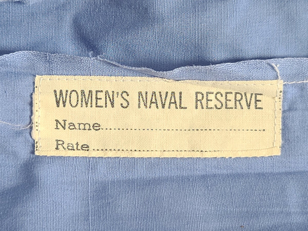 WAVES Reserve Blue Blouse <br> (36" bust)