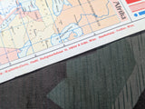 Deutschland Grenzen in Westen Map NSDAP Printer