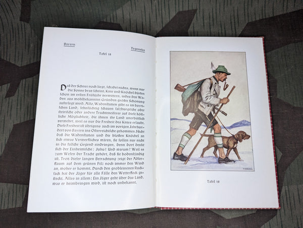 Alpentrachten Unserer Zeit Traditional Clothing Book 1937