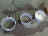 Collapsible German Aluminum Cup w Paper Container