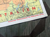 Deutschland Grenzen in Westen Map NSDAP Printer