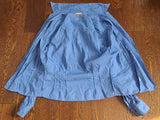 WAVES Reserve Blue Blouse <br> (36" bust)