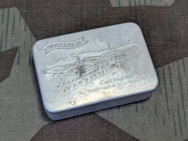 Walther PP or PPK Pistol Aluminum Cleaning Kit Tin