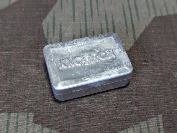 Knorrox Small Aluminum Bullion Cube Tin