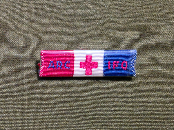 ARC IFO Ribbon Pin American Red Cross Insular and Foreign Operations