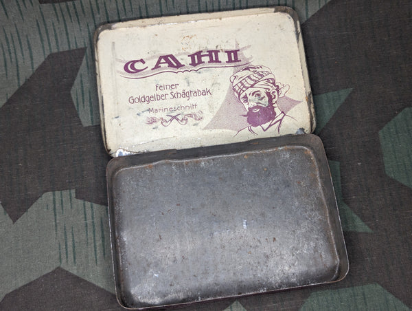 CAHI Pipe Tobacco Tin WORN