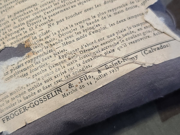 French Bandage 1939